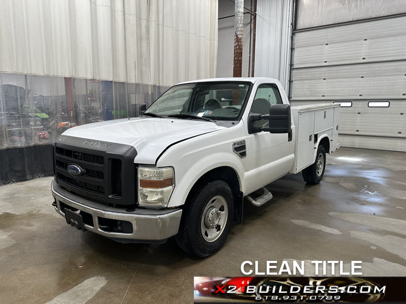 2008 Ford F-250 XL Utility Truck CLEAN TITLE